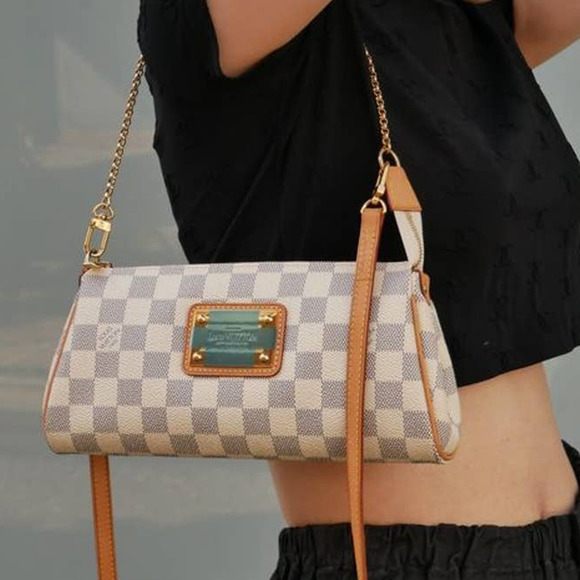 Louis Vuitton Handbags - 💎✨BEAUTIFUL✨💎 Louis Vuitton Damier Azur Eva 2 Way Pouch Shoulder Bag